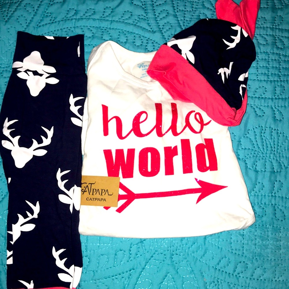NWT 3Pc Pajamas